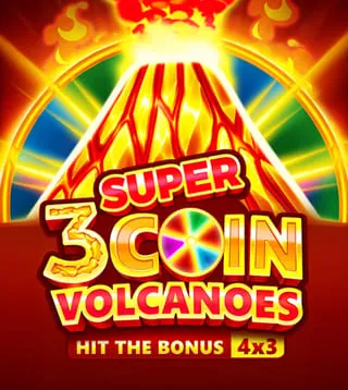Слот 3 Super Coin Volcanoes у Слотокінг казино