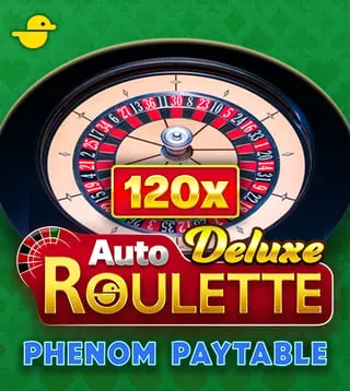 Live-гра Auto Roulette Phenom Deluxe x120 у Слотокінг казино